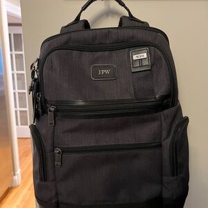 Tumi Charcoal Backpack for Men